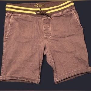 Forever 21 Blue Shorts with white Stripes